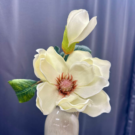 Cream/White Magnolia & Bud Pick, additional view