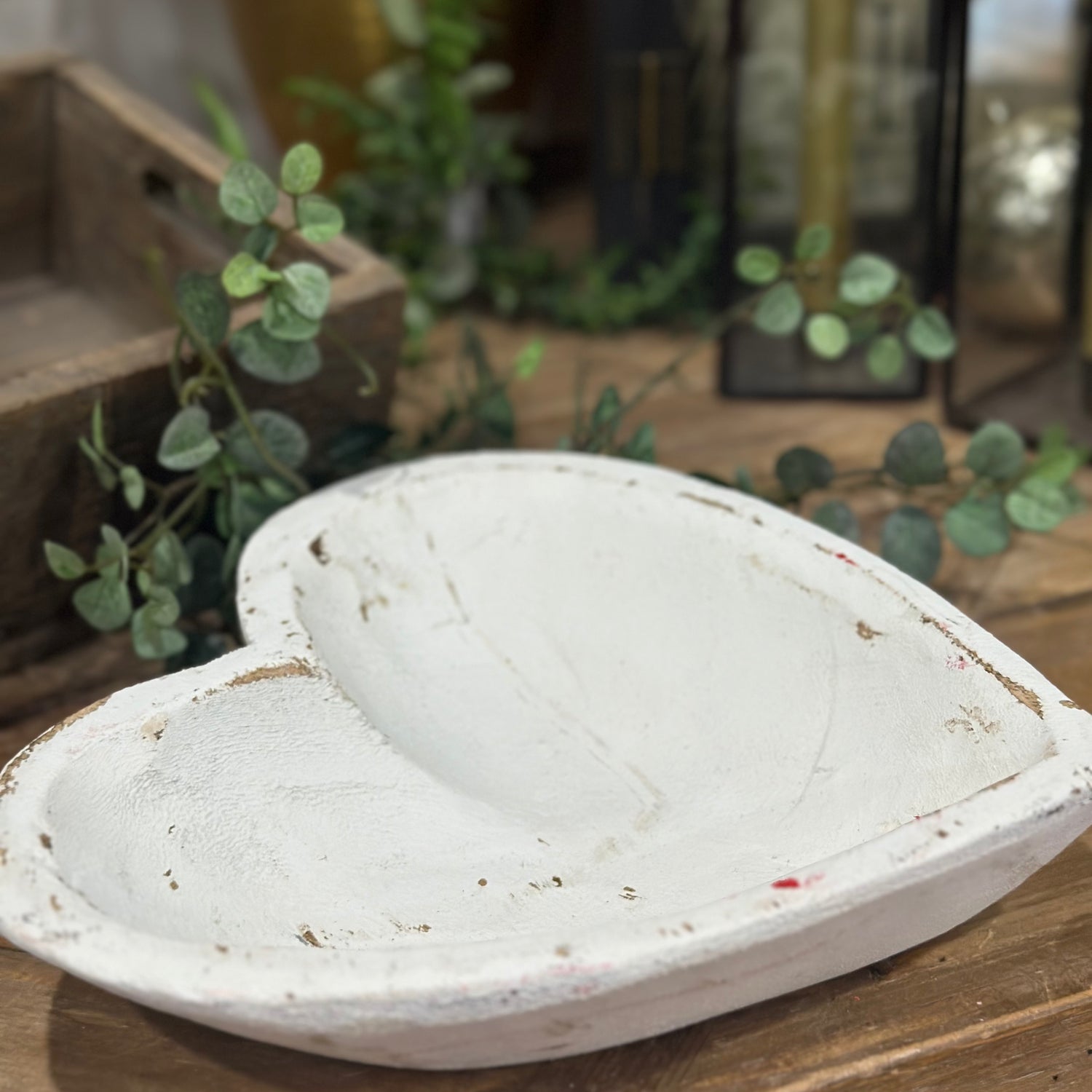 11" Heart Dough Bowl