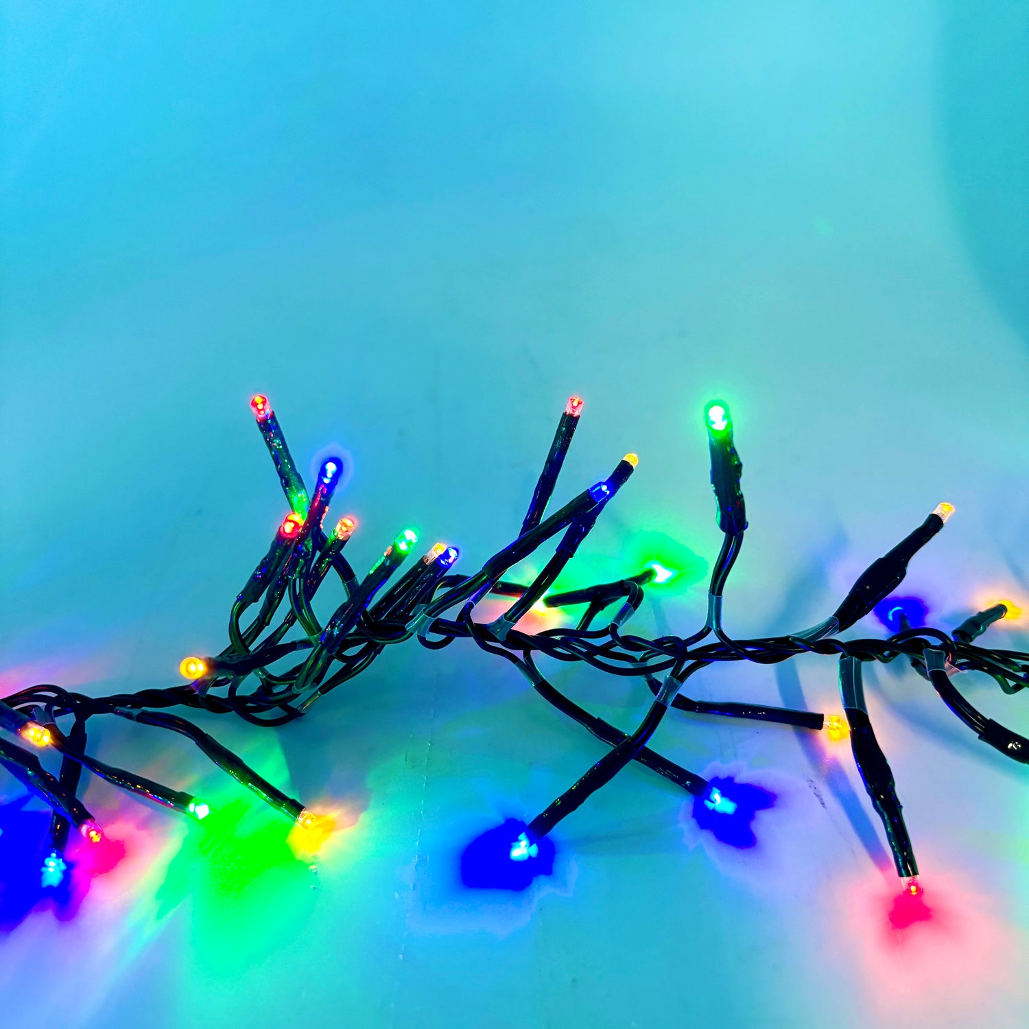 LED cluster lights us 8 function twinkle effect outdoor Multi