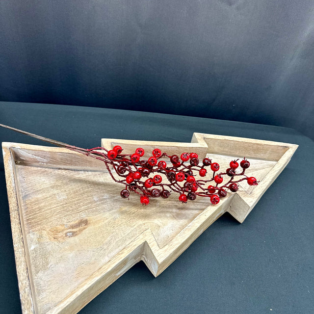 22" Red Berry Spray (2 Assorted)