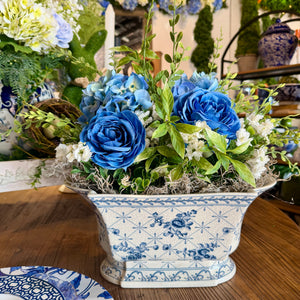 20” “Blue & Bright Blessings" Custom Designer Arrangement