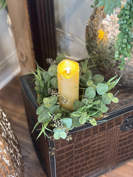 Berry Candle Ring Blue, additional view