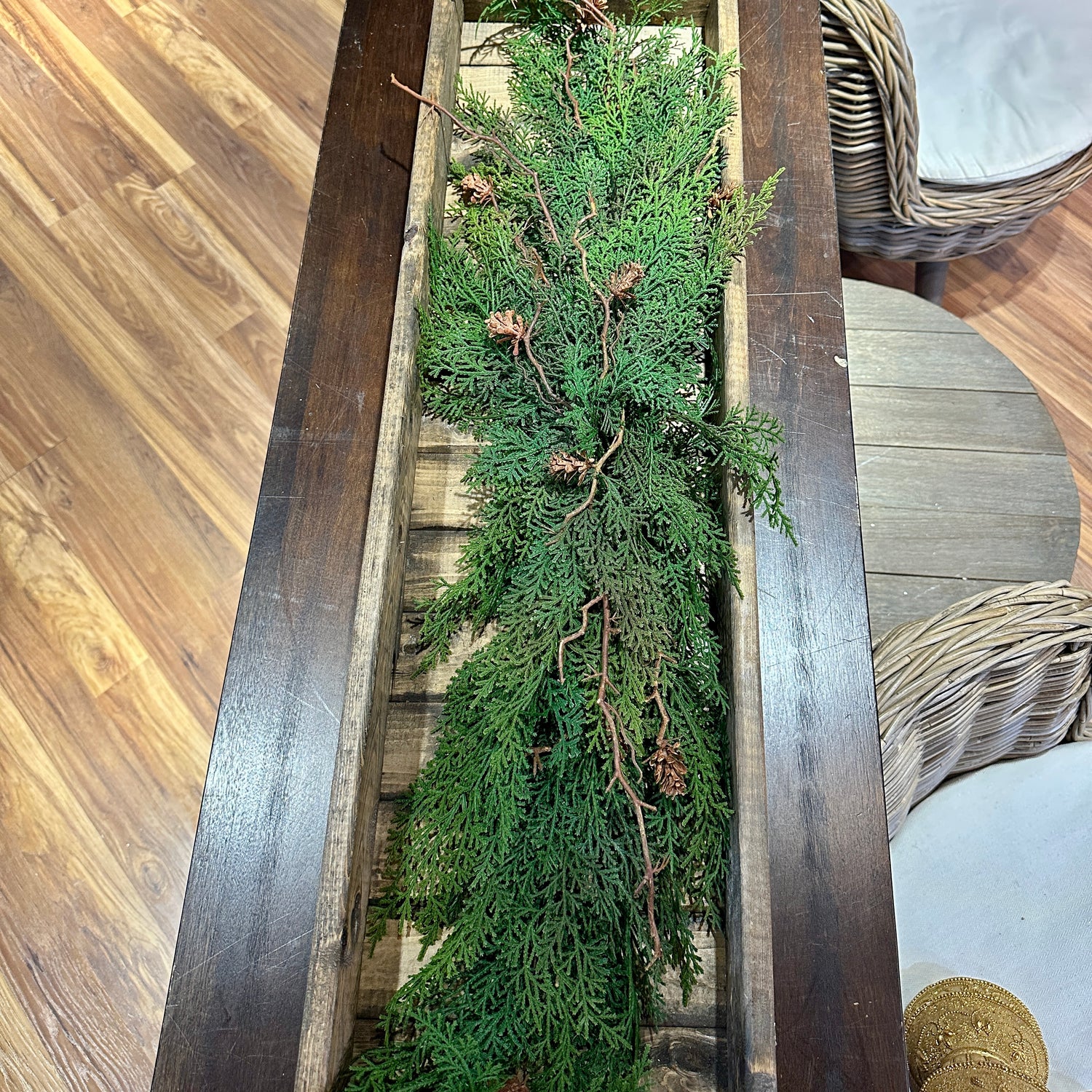 40" Real Touch Cedar Swag