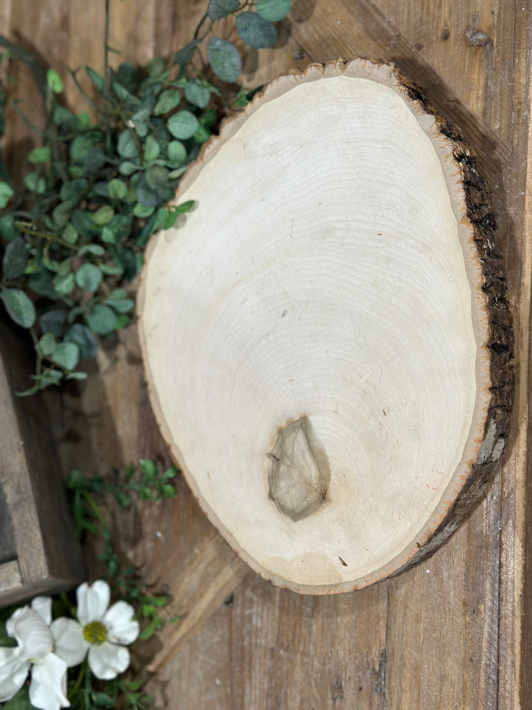 Rustic Wood Round– Design Decor Knoxville