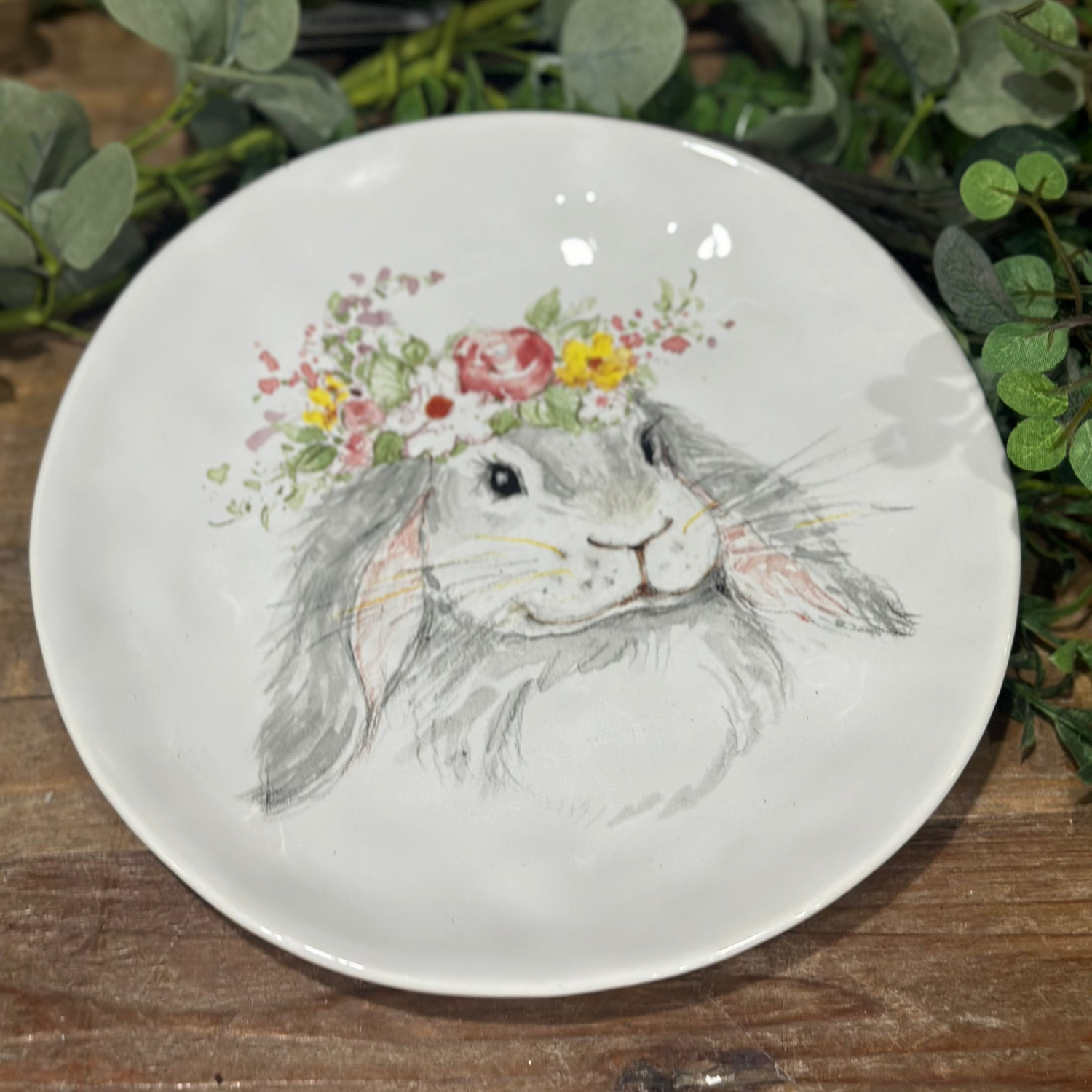 8.5" Sweet Bunny Dessert Plate