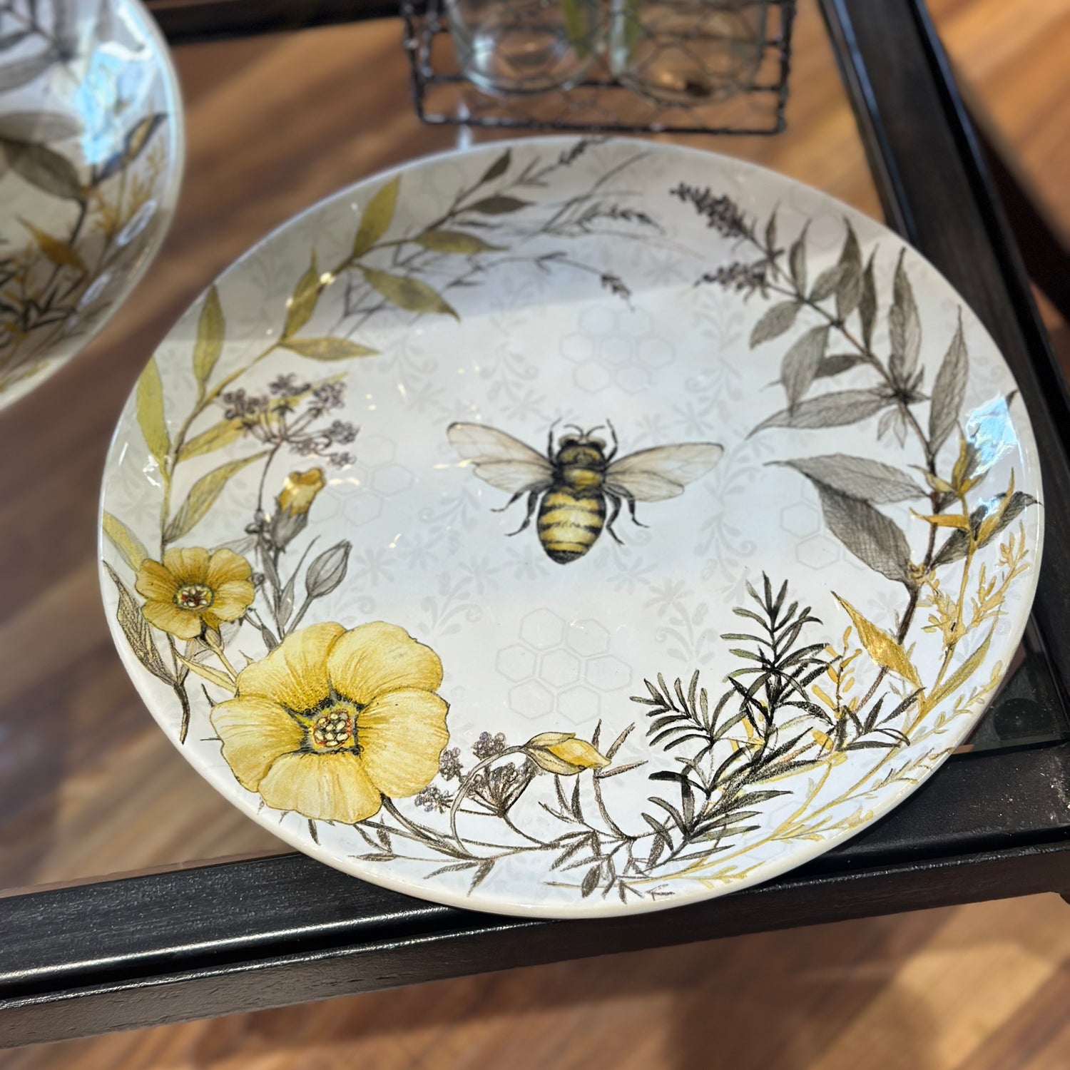 11" Bee Sweet Dinner Plate