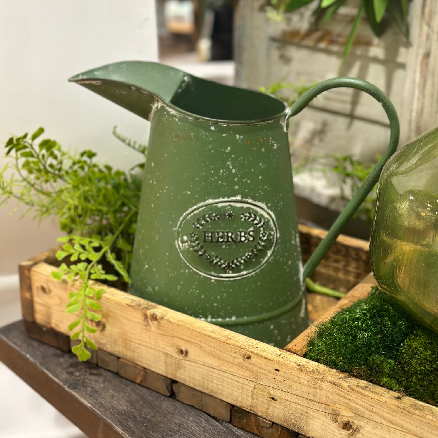 12” Pitcher Green
