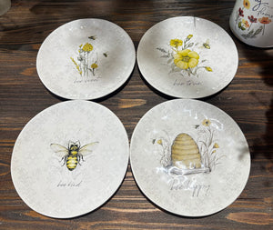 9" Bee Sweet Salad Plate
