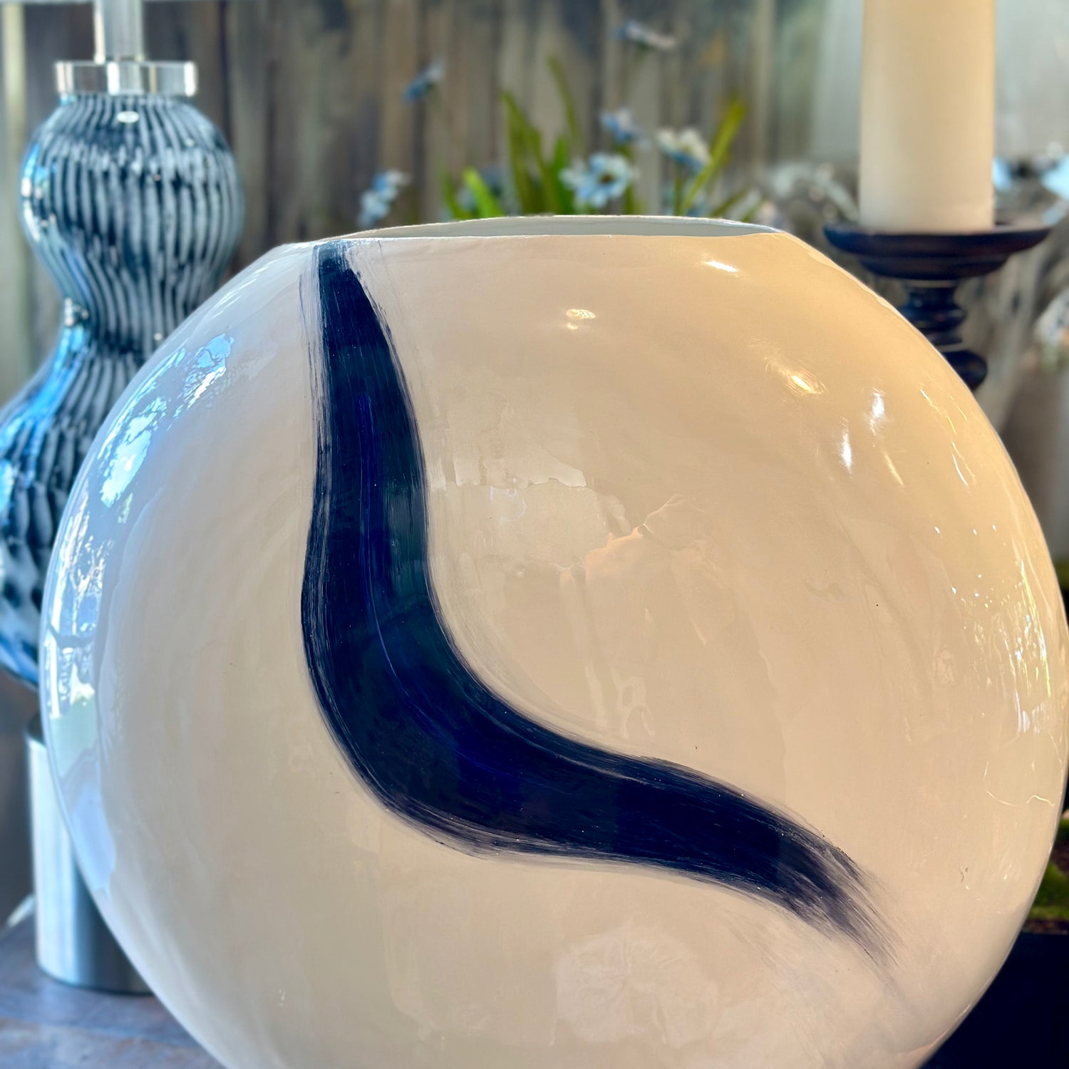 17" Royal Swift Iron Vase