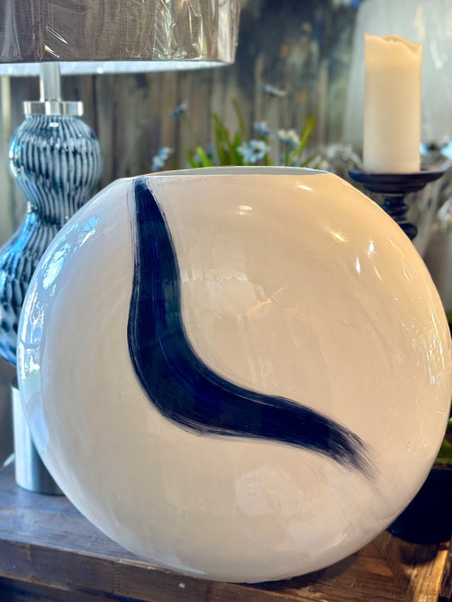 17" Royal Swift Iron Vase