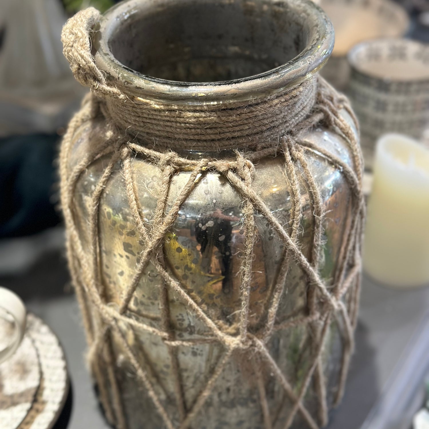 12” Glass Jar