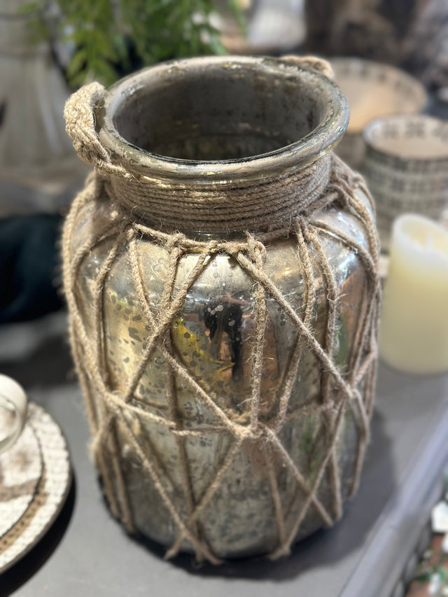 12” Glass Jar