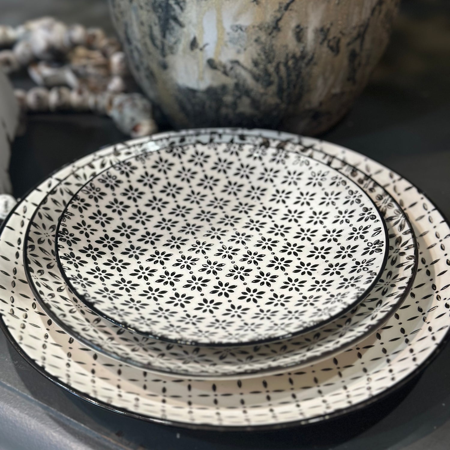 7” Norden Pattern Dessert Plate