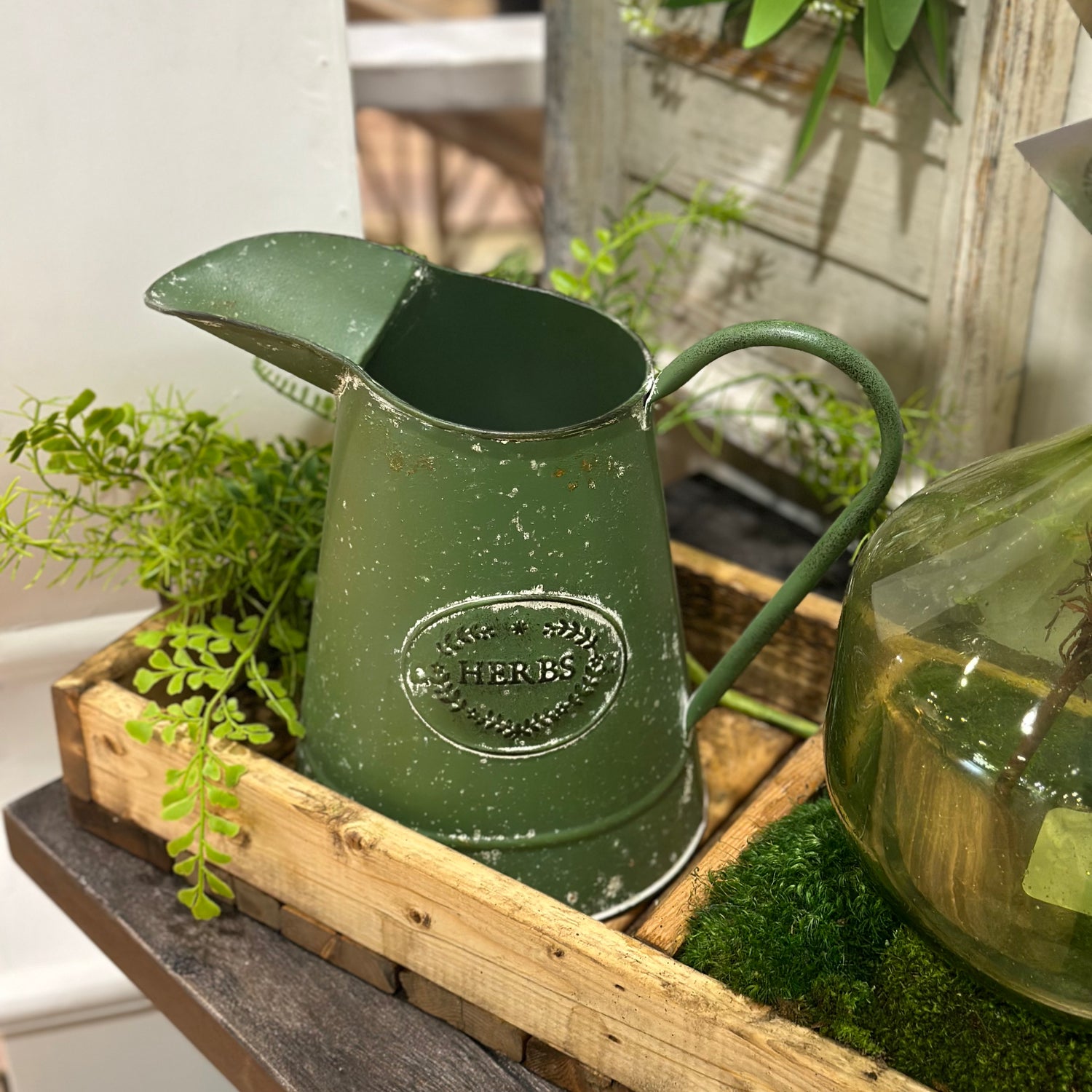 12” Pitcher Green