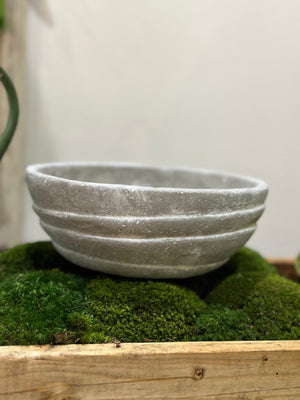 3" Layered Design Concrete Pot