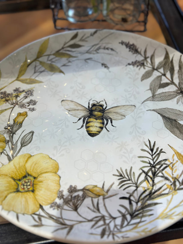 11" Bee Sweet Dinner Plate