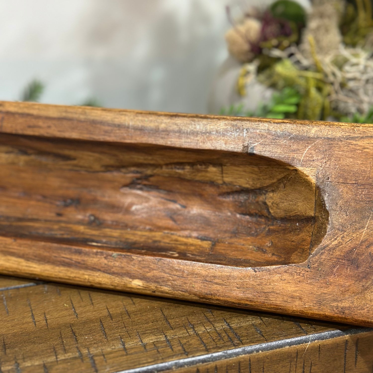 28" Long Wooden Tray