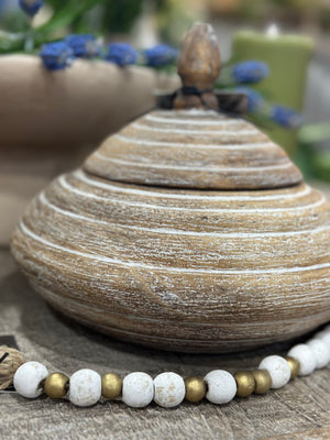 7.5” Nusa Bowl - Ceruse White
