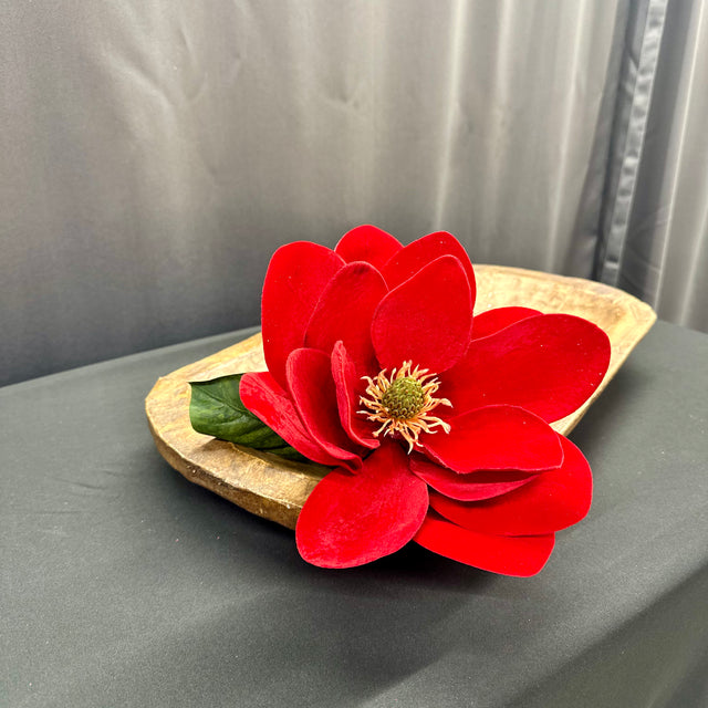 12" Deluxe Large Velvet Magnolia Pick