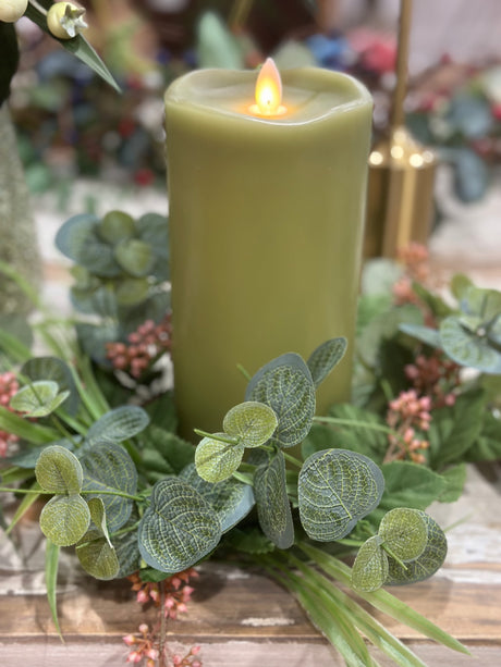 Berry Candle Ring Pink, additional view