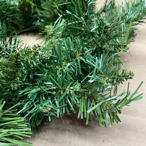 18" New Zealand Pine Double Wreath/Candle Ring 110 Tips