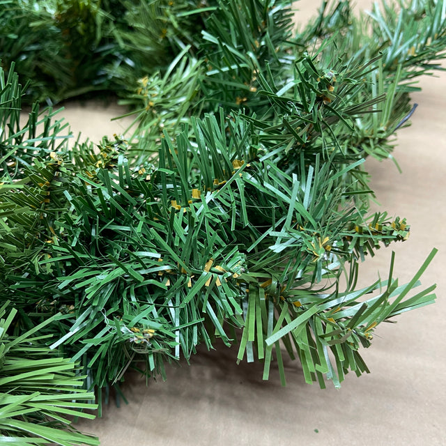 18" New Zealand Pine Double Wreath/Candle Ring 110 Tips