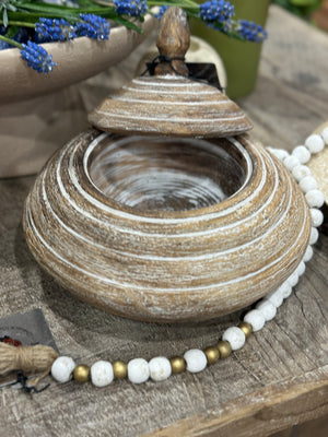 7.5” Nusa Bowl - Ceruse White