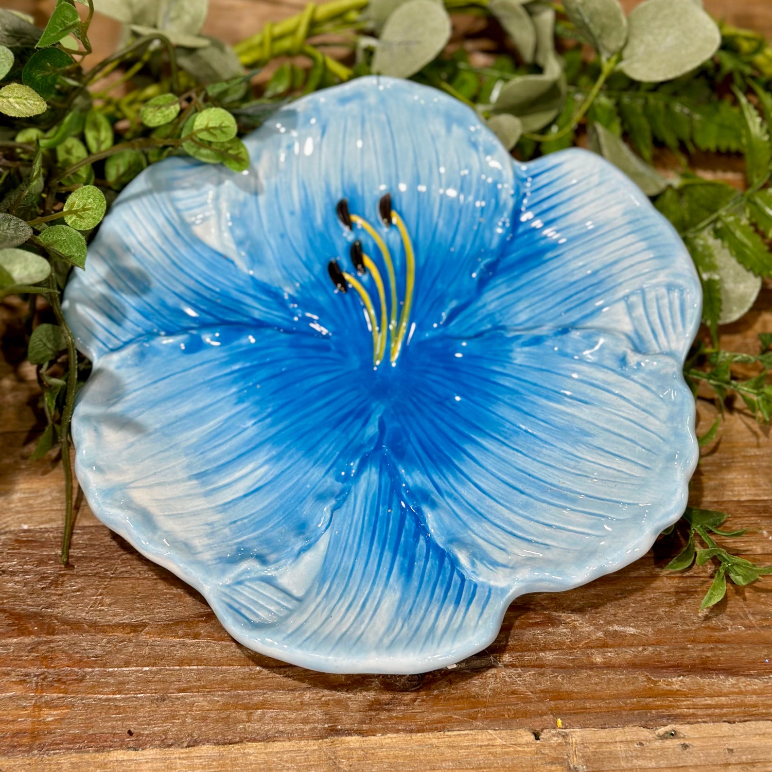 9” Floral Plate