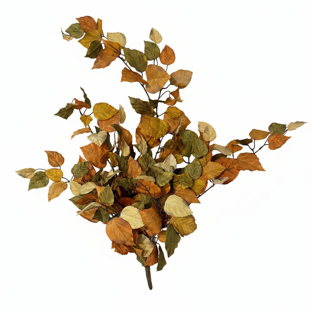 33" Gold Aspen Hanging Bush