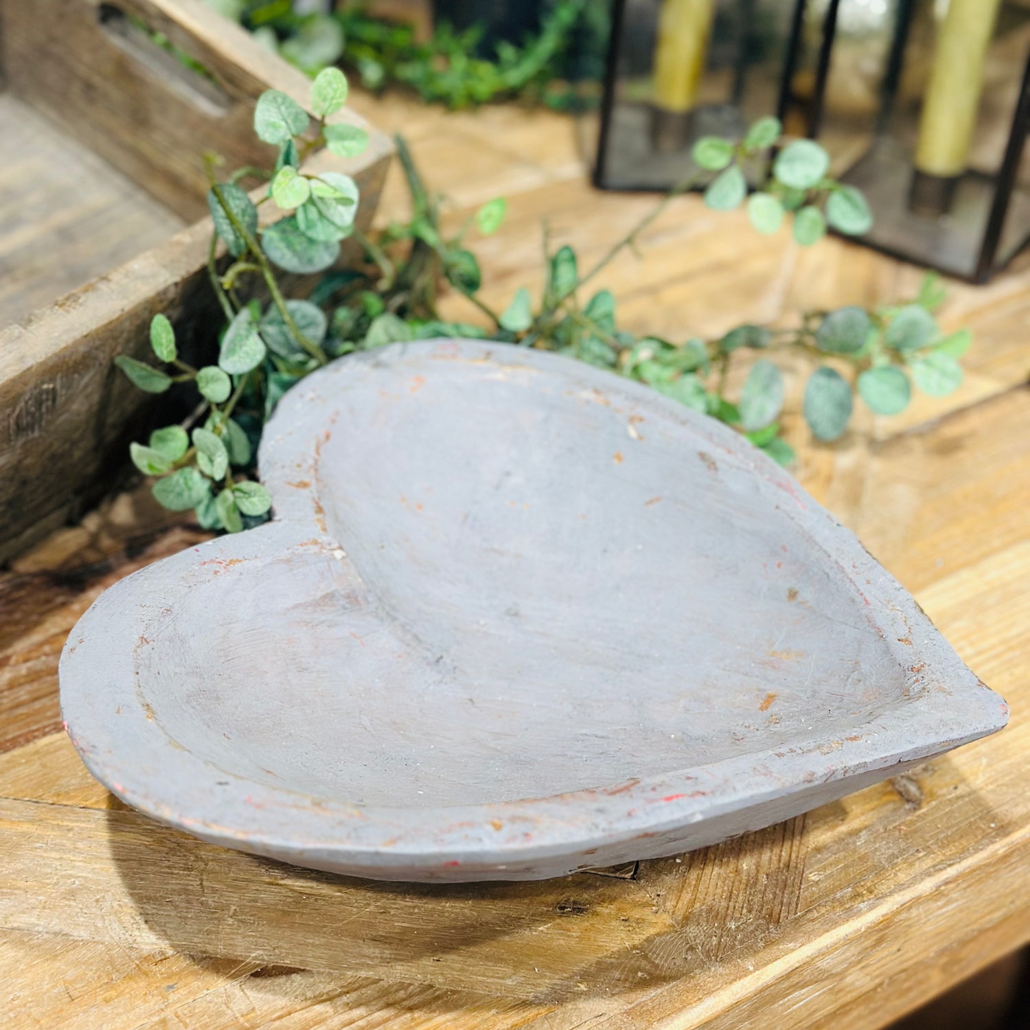 11" Heart Dough Bowl