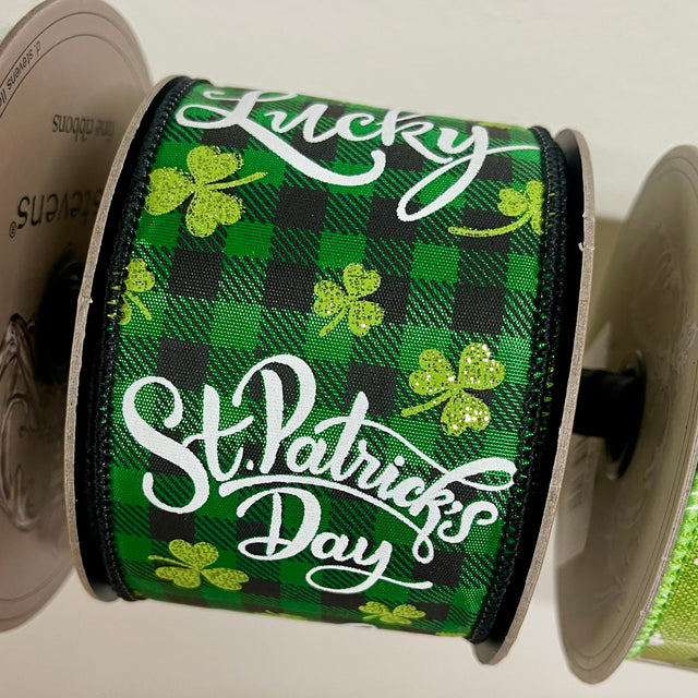 2.5" Emerald | St. Patrick's Day | Ribbon-10 Yards