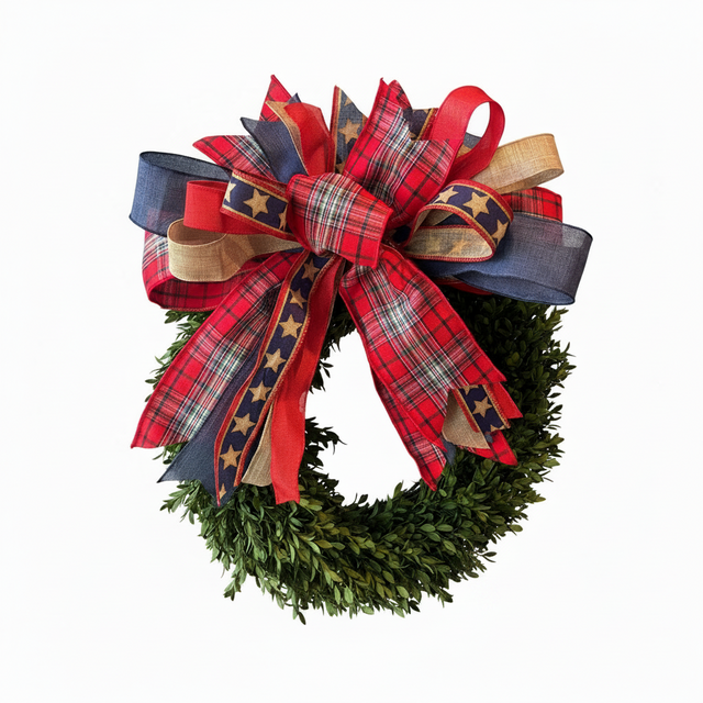 18” Liberty Plaid Bow