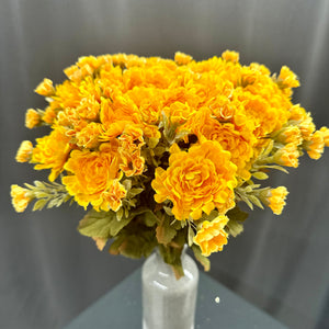 16" Yellow Mum Bush