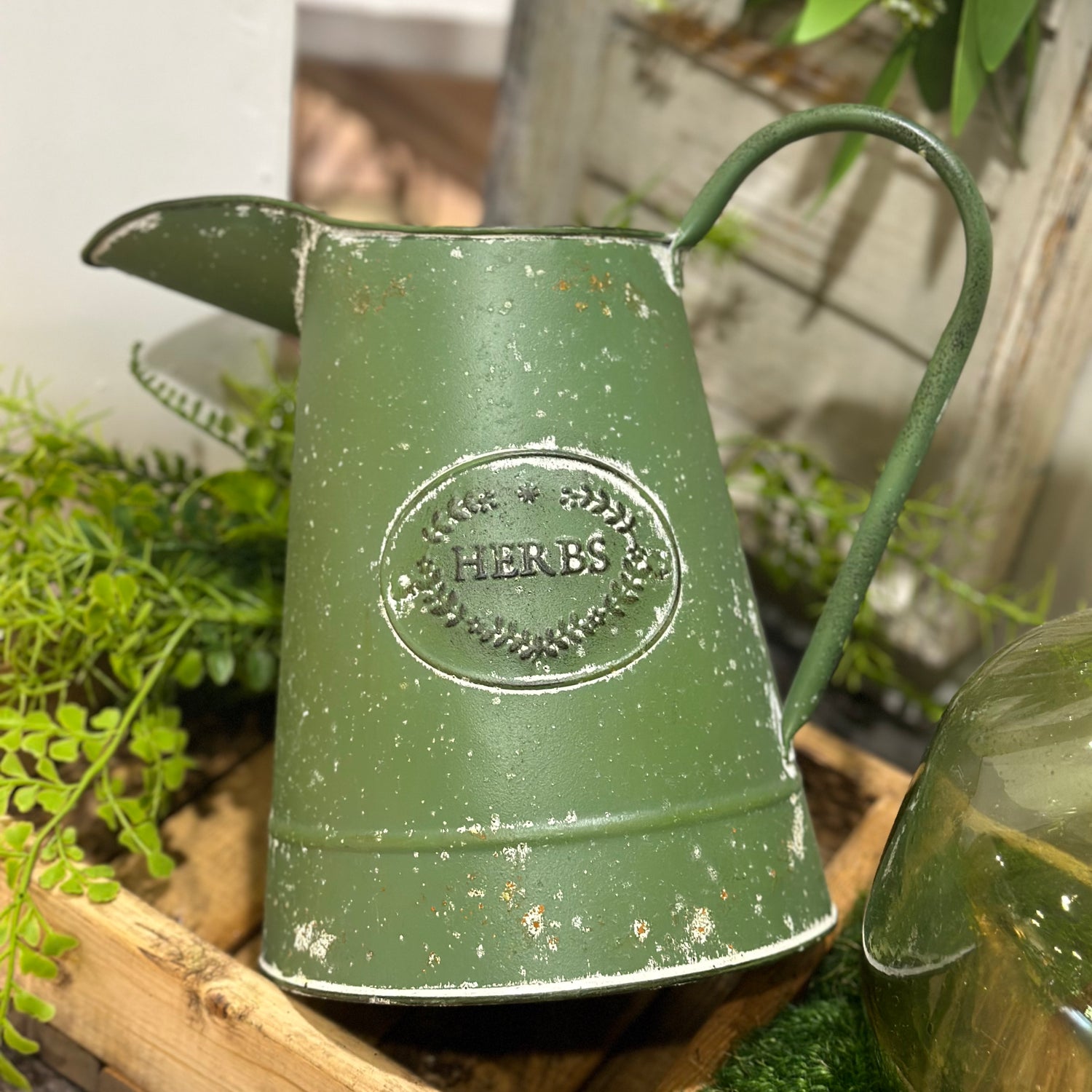 12” Pitcher Green