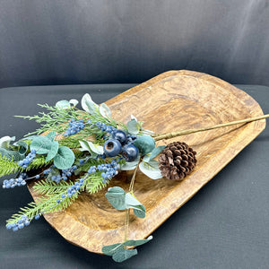 Blueberry/Pod Eucalyptus Cedar and Pine Decor