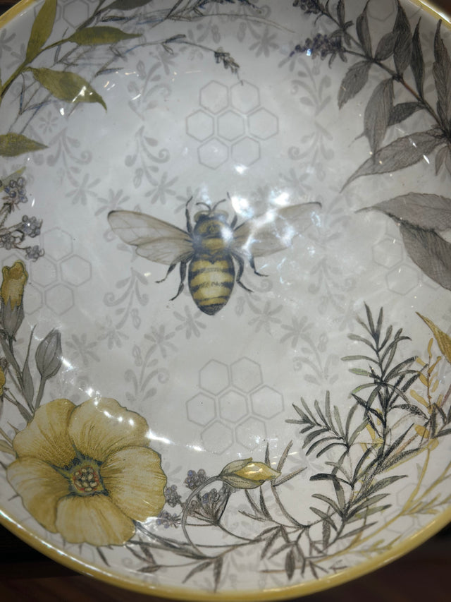 13" Bee Sweet Serving Pasta Bowl