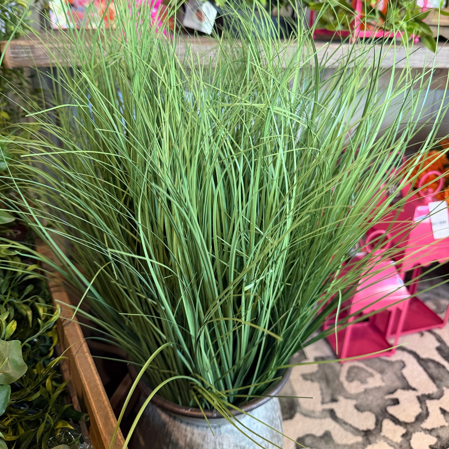 23.62" Sage Grass Bush