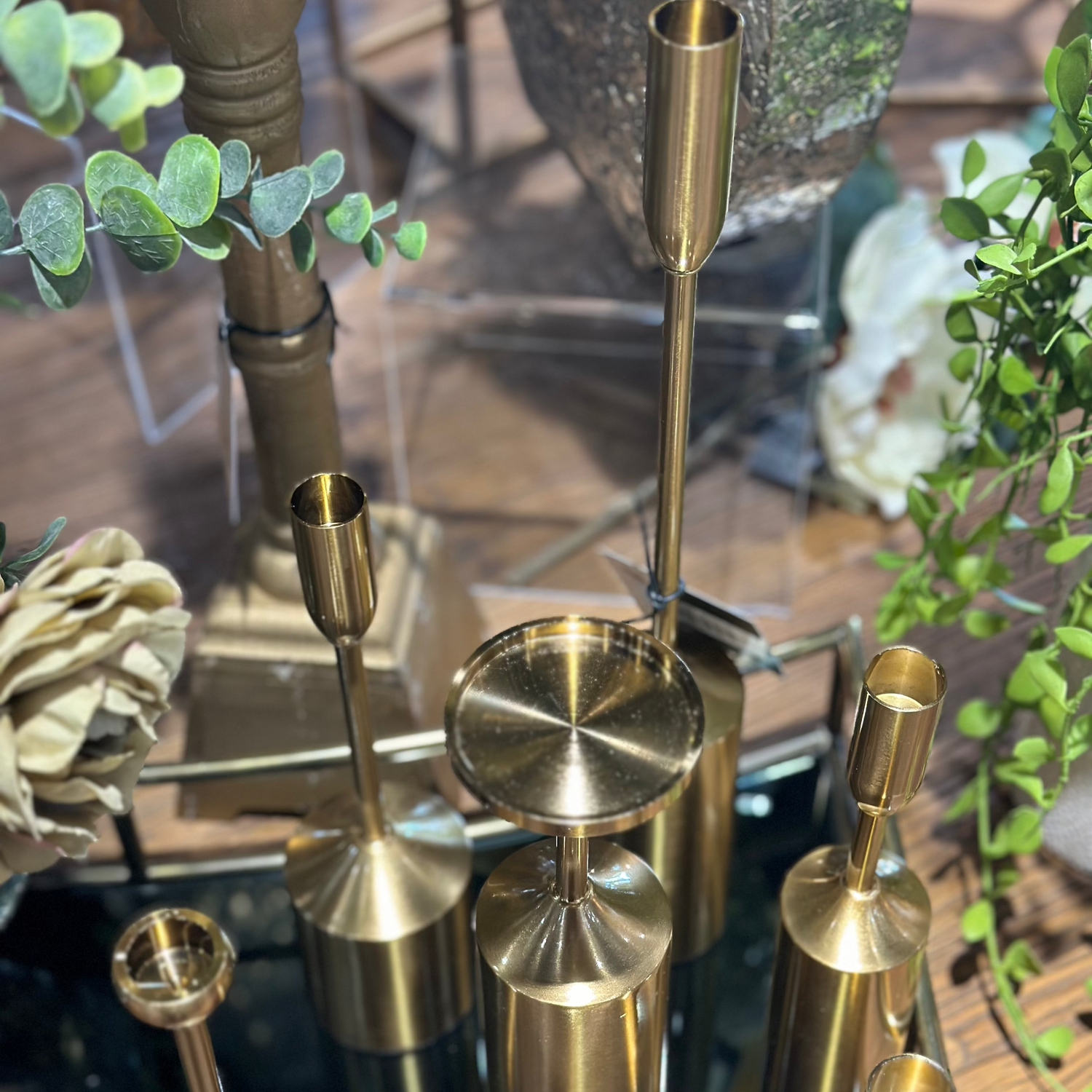 16"-8" Set of 3 Dann Foley Lifestyle| Gold Metal
