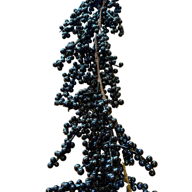 58" Blue Berry Garland