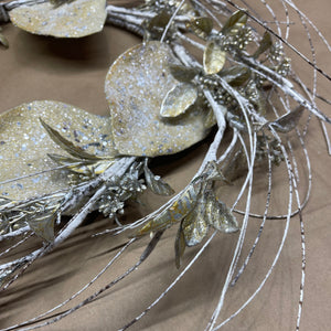 22" Birch Magnolia Wreath