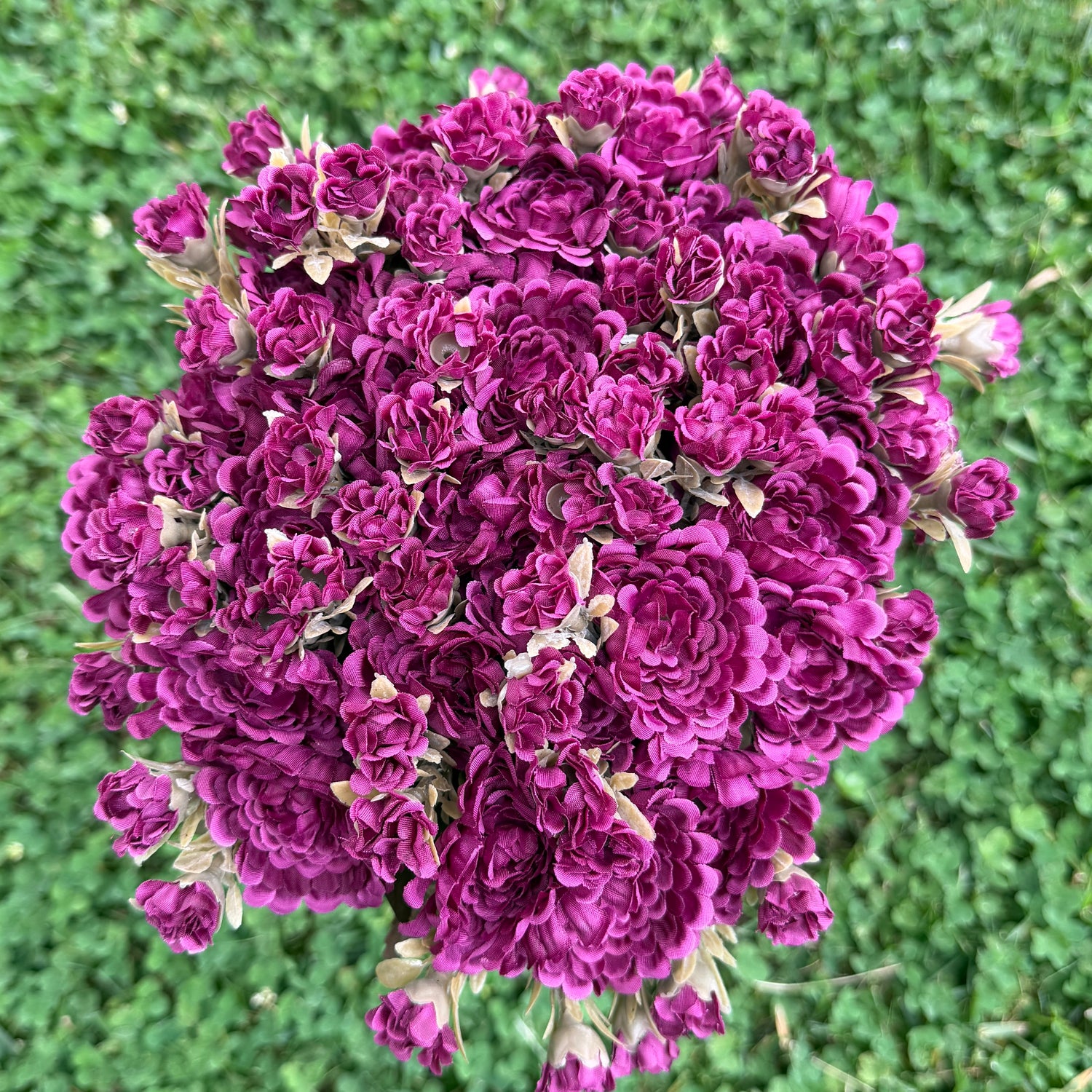 16" Fall Mum Bush | Available in Burgundy or Plum