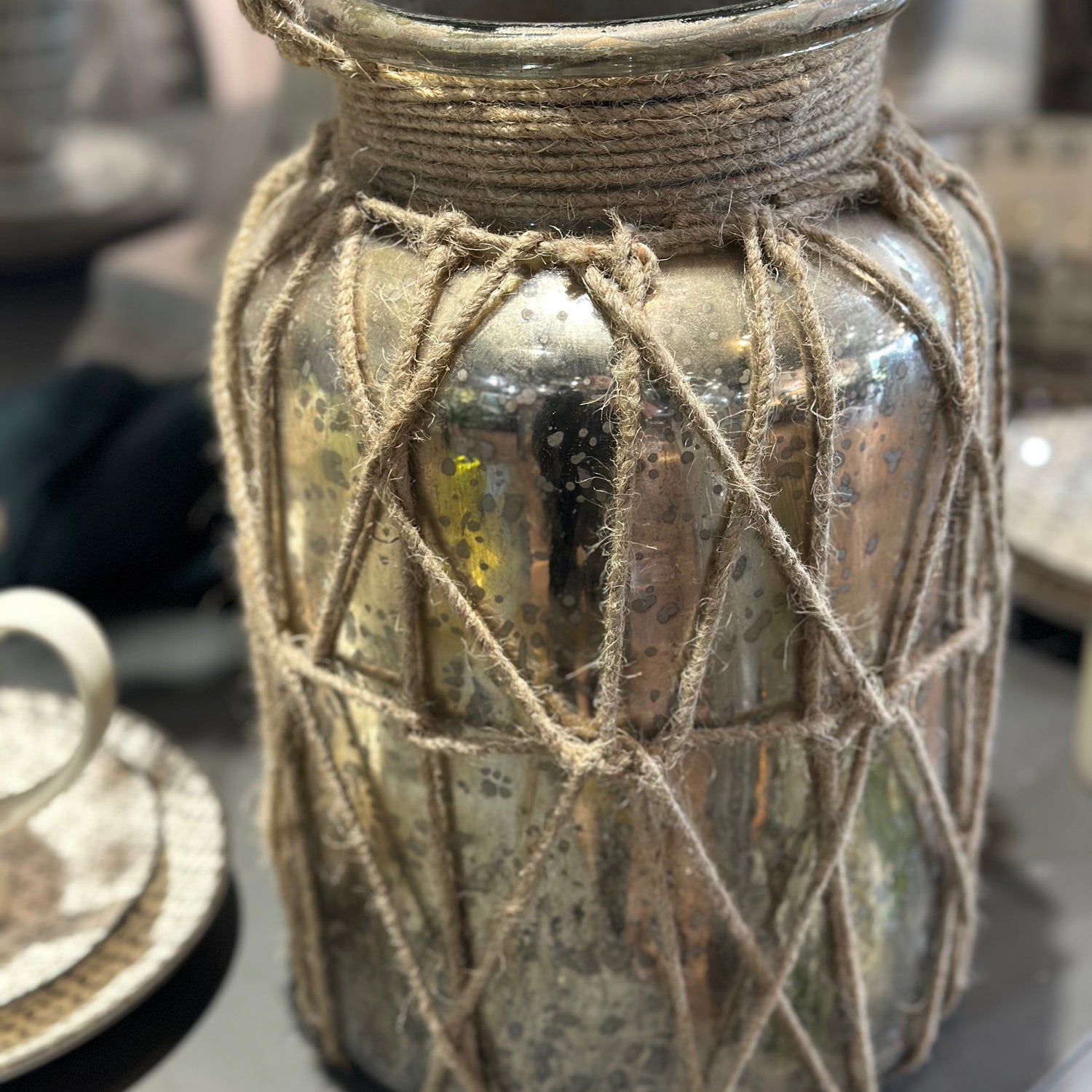 12” Glass Jar