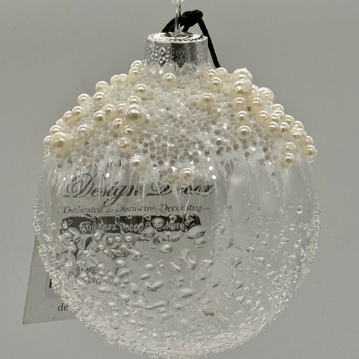 3" Bauble Glass Pearls, Speckled