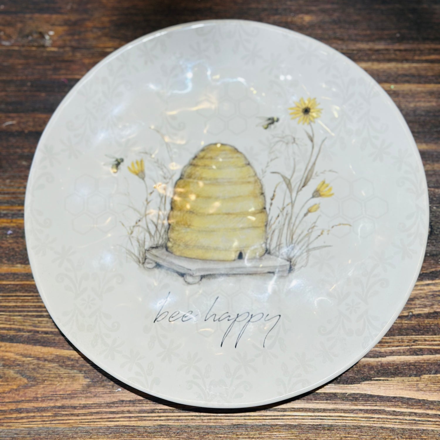9" Bee Sweet Salad Plate