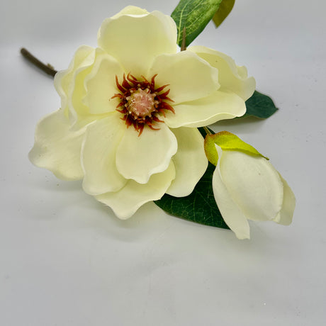 Cream/White Magnolia & Bud Pick, additional view