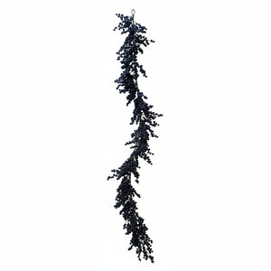 58" Blue Berry Garland
