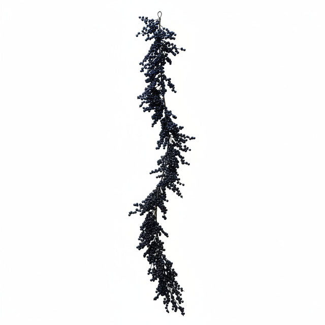 58" Blue Berry Garland