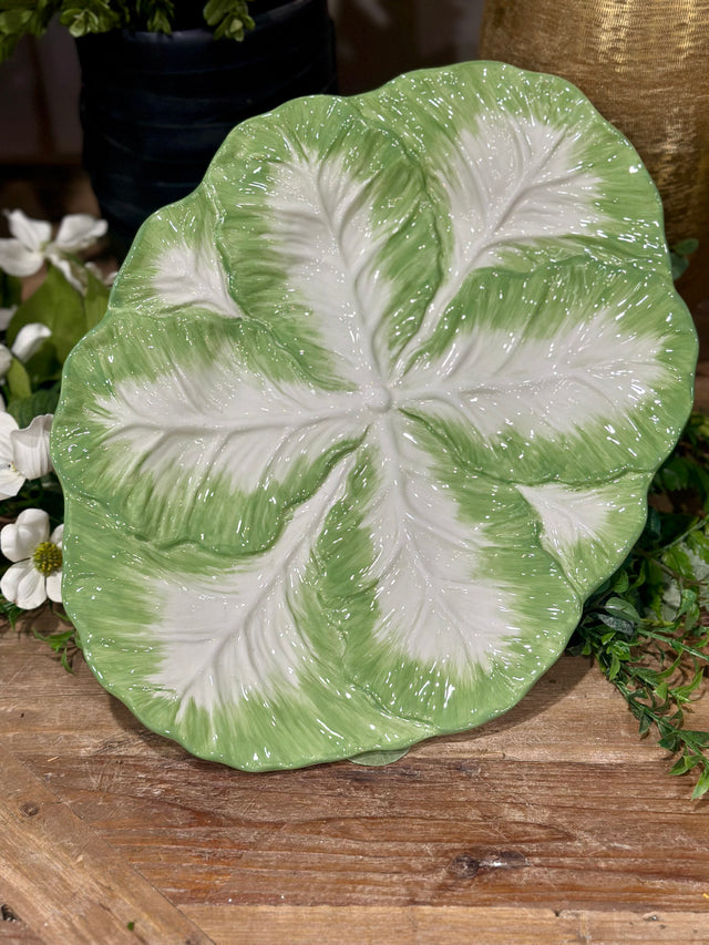 15.5" English Garden 3D Oval Platter