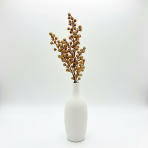 27" Beaded Iced Berry Spray