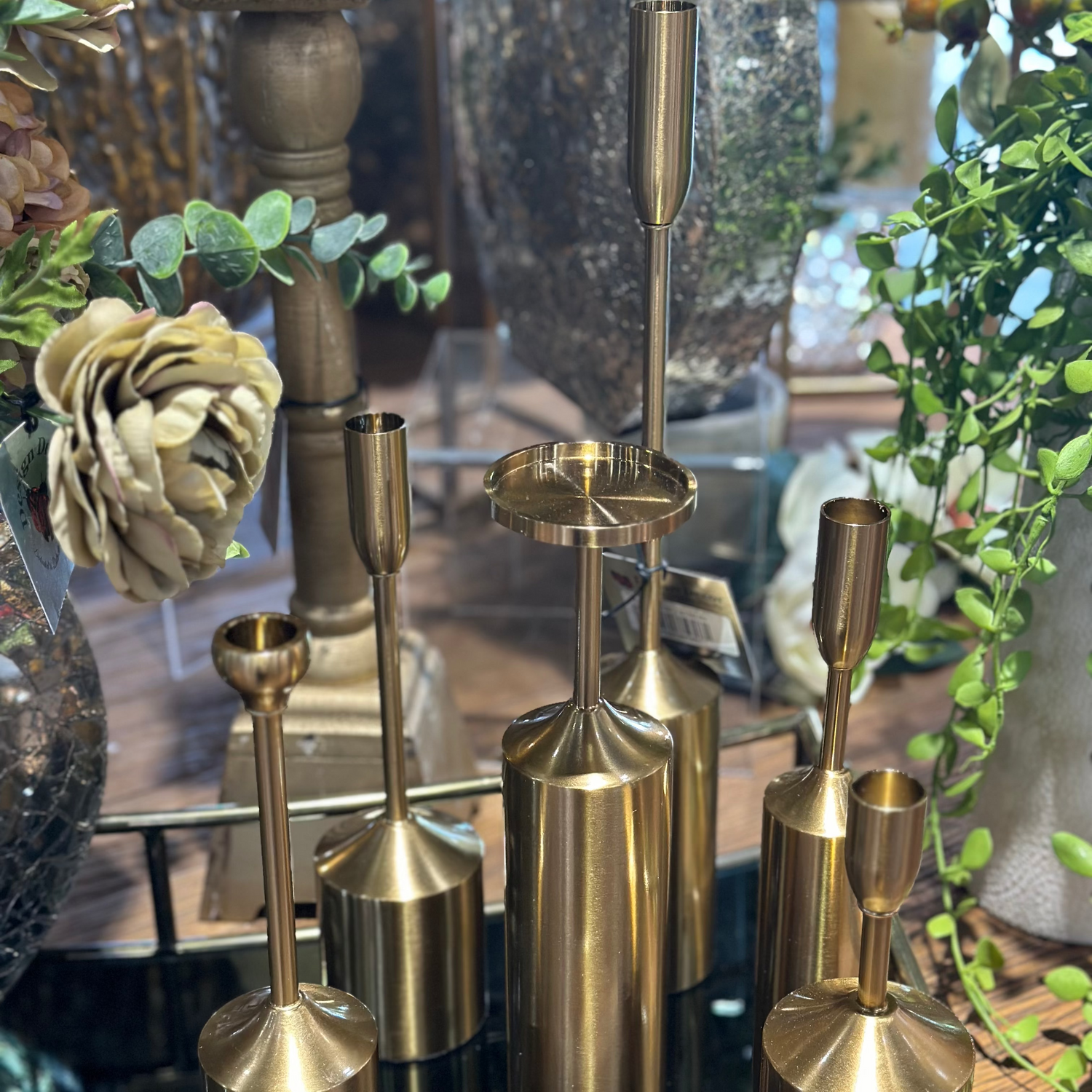 16"-8" Set of 3 Dann Foley Lifestyle| Gold Metal